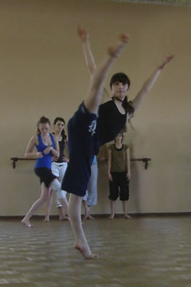 Ancien danseur de la Compagnie du Jeune Ballet Corse : Deborah Casamatta